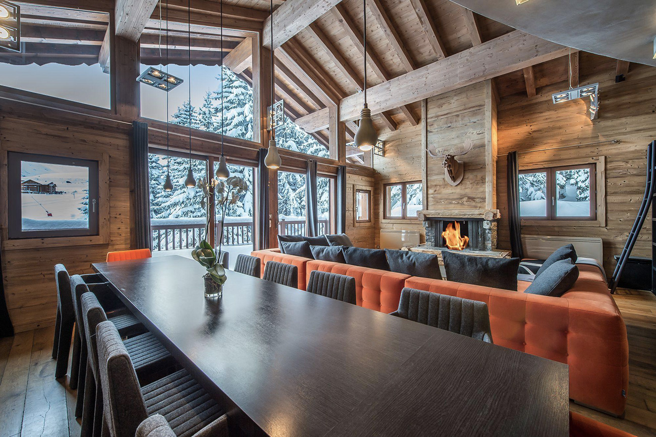 rent chalet by the week Courchevel